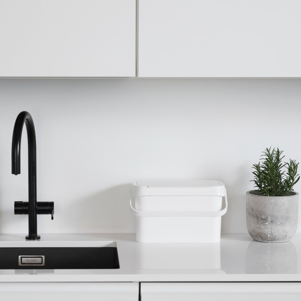 Bin for organic waste, SMARTSTORE COLLECT BIOWASTE, 5 L in the group Storage / Cleaning and waste sorting / Waste sorting at SmartaSaker.se (42764)