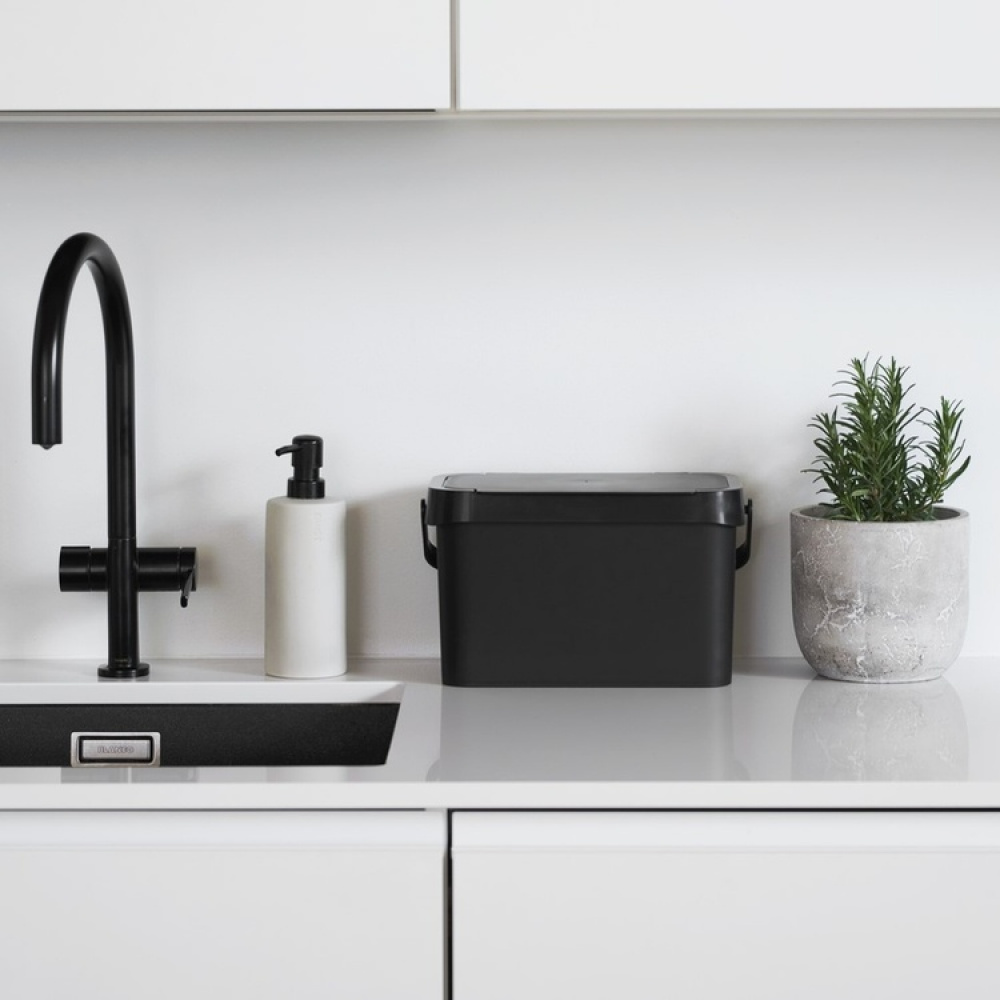 Bin for organic waste, SMARTSTORE COLLECT BIOWASTE, 5 L in the group Storage / Cleaning and waste sorting / Waste sorting at SmartaSaker.se (42764)