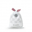 Caddy Liners, 2-3 L Set of 10, BRABANTIA BIN LINERS CODE V, White Caddy Liners, 2-3 L Set of 10, BRABANTIA BIN LINERS CODE V, White