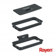 Over Cabinet Bag Holder, with lid, SOPORTE PARA BOLSAS, Dark Grey Over Cabinet Bag Holder, with lid, SOPORTE PARA BOLSAS, Dark Grey