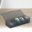 Box with lid, 7 Compartments, CORD STORAGE BOX, 27,5 x 10 x H 6,5 cm
