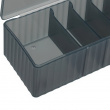 Box with lid, 7 Compartments, CORD STORAGE BOX, 27,5 x 10 x H 6,5 cm
