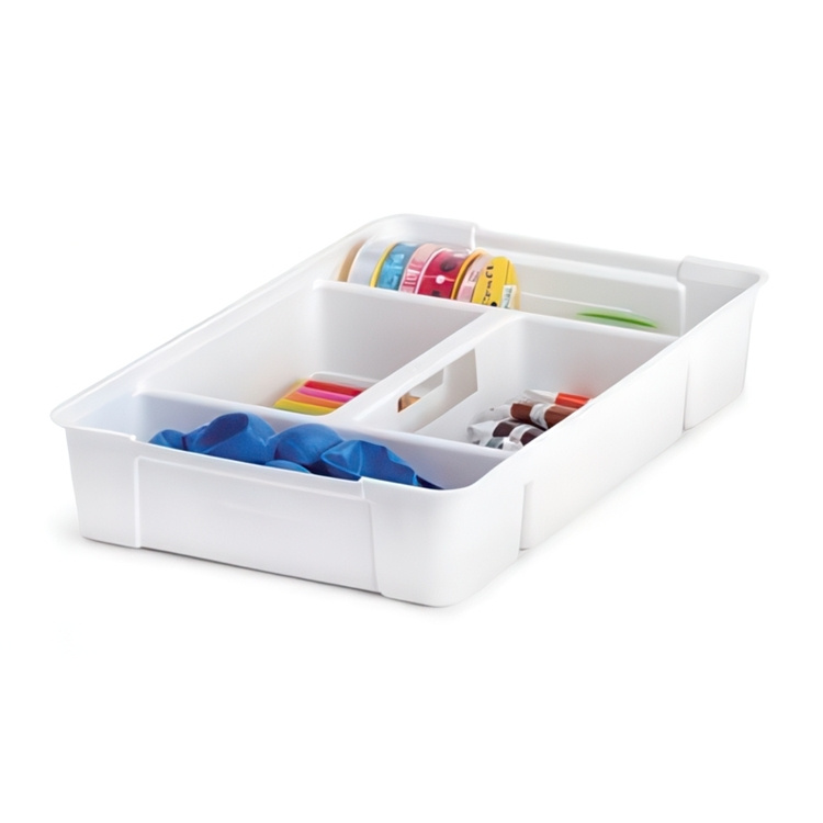 Drawer insert organizer with handle, SISTEMA STORAGE TABLET, 47,5 x 30 x H9 cm, White in the group Storage / Storage boxes at SmartaSaker.se (42780)
