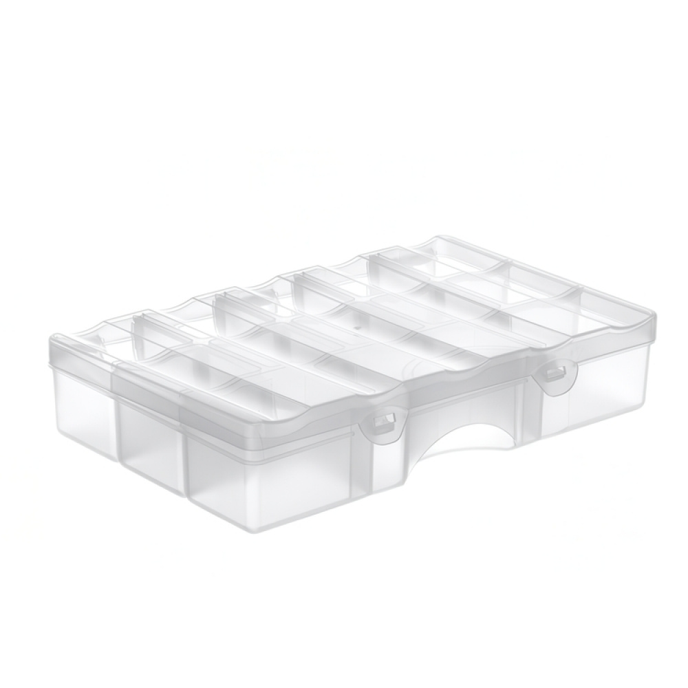 Box with lid, 13 Compartments, SMARTSTORE ORGANIZER MEDIUM, 29 x 19 x H6 cm in the group Storage / Storage boxes / Mini organizers / Boxes at SmartaSaker.se (42790)