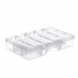 Box with lid, 13 Compartments, SMARTSTORE ORGANIZER MEDIUM, 29 x 19 x H6 cm Box with lid, 13 Compartments, SMARTSTORE ORGANIZER MEDIUM, 29 x 19 x H6 cm