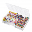 Box with lid, 19 Compartments, SMARTSTORE ORGANIZER LARGE, 38 x 27 x H7cm, Clear Box with lid, 19 Compartments, SMARTSTORE ORGANIZER LARGE, 38 x 27 x H7cm, Clear