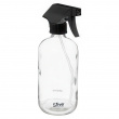 Spray bottle in Glass, 450 ml, VAPORISATEUR SPRAY, Ø 7,4 x H 21 cm, Clear Black Spray bottle in Glass, 450 ml, VAPORISATEUR SPRAY, Ø 7,4 x H 21 cm, Clear Black