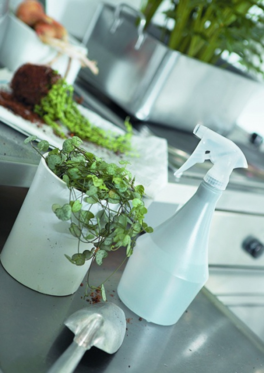 Spray bottle, CHAPLIN 0.5 L, Smartstore, Transparent white in the group Storage / Cleaning and waste sorting at SmartaSaker.se (42797)