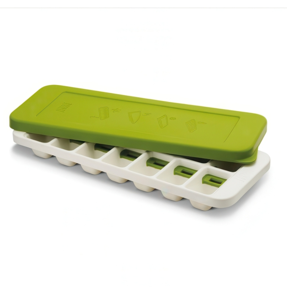 Stackable ice tray with lid, 14 large cubes, QUICKSNAP, Joseph Joseph in the group Storage / Kitchen storage at SmartaSaker.se (42800)