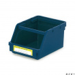 Stackable basket, Open front, PENCO PILE UP CADDY, 18 x 13 x H 9,5 cm, Dark Blue