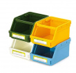 Stackable basket, Open front, PENCO PILE UP CADDY, 18 x 13 x H 9,5 cm, Dark Blue