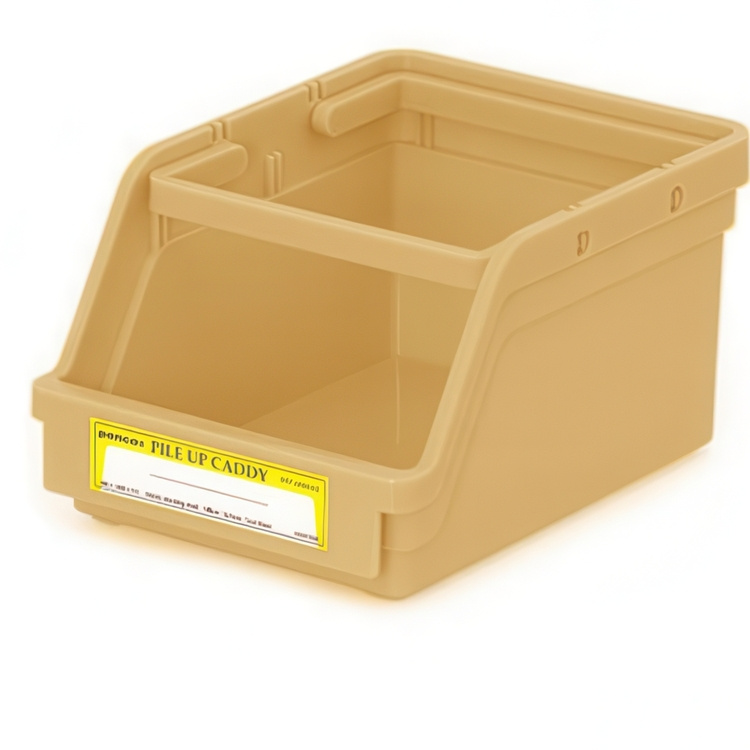 Stackable basket, Open front, PENCO PILE UP CADDY, 18 x 13 x H 9,5 cm in the group Storage / Storage boxes at SmartaSaker.se (42801)