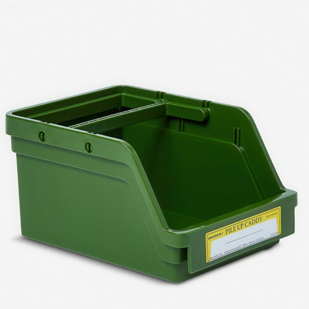 Stackable basket, Open front, PENCO PILE UP CADDY, 18 x 13 x H 9,5 cm in the group Storage / Storage boxes at SmartaSaker.se (42801)