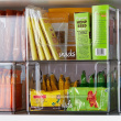 Pantry basket, THE HOME EDIT OPEN FRONT STACKING BIN, 25,4 x 25,4x H 15,2 cm, Transparent