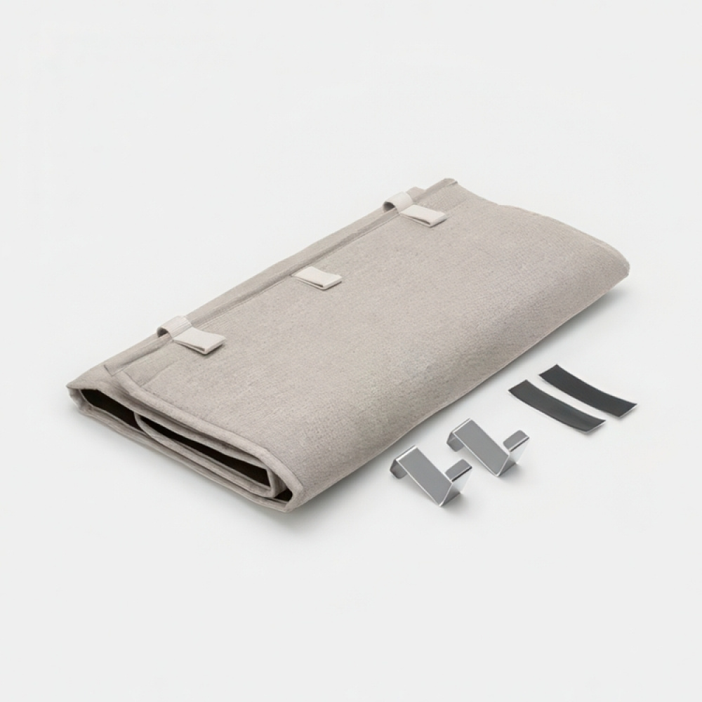 Blanket, Over Door, BRABANTIA DOOR STEAM BLANKET, 51 x 0,8 x H 110 cm , Beige-Grey in the group Storage / Laundry and care / Ironing accessories at SmartaSaker.se (42810)