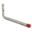 Ladder bracket / Utility hook, Straight, 17,5 cm, HABO, Silver Ladder bracket / Utility hook, Straight, 17,5 cm, HABO, Silver