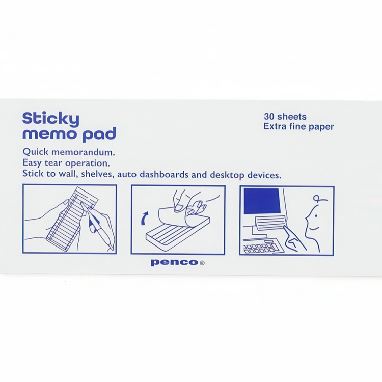 Memo Stickers, PENCO STICKY PAD MONTHLY, 7,4 x H 18 cm in the group Storage / Office supplies at SmartaSaker.se (42815)