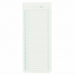 Memo Stickers, PENCO STICKY PAD MONTHLY, 7,4 x H 18 cm