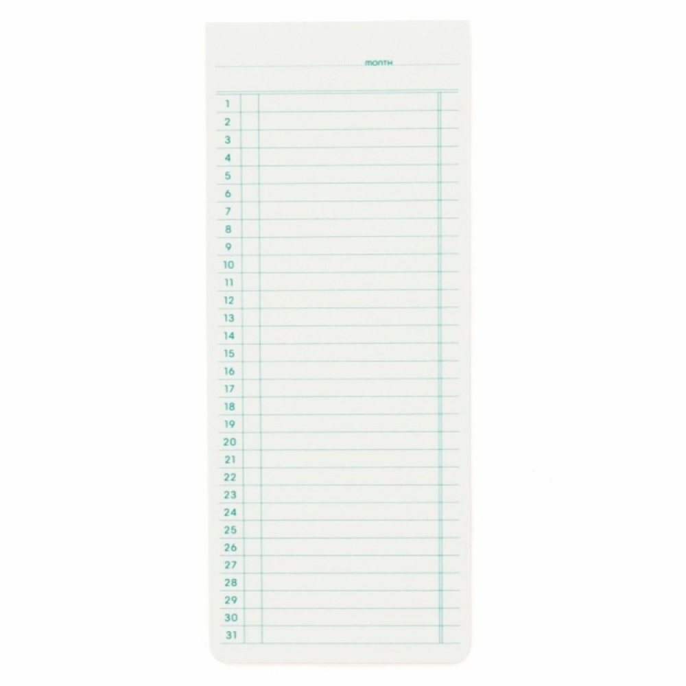 Memo Stickers, PENCO STICKY PAD MONTHLY, 7,4 x H 18 cm in the group Storage / Office supplies at SmartaSaker.se (42815)