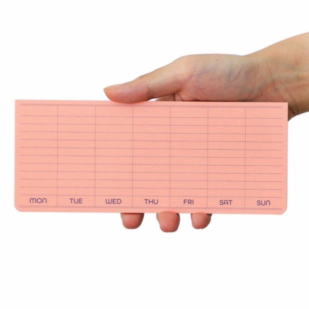 Memo Stickers, PENCO STICKY PAD WEEKLY, 18 x H7,4 cm, White in the group Storage / Office supplies at SmartaSaker.se (42816)