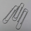 Paper Clips in metal, set of 75, BIG PACK CLASSIC XXL, Silver Paper Clips in metal, set of 75, BIG PACK CLASSIC XXL, Silver