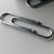 Paper Clips in metal, set of 75, BIG PACK CLASSIC XXL, Silver Paper Clips in metal, set of 75, BIG PACK CLASSIC XXL, Silver