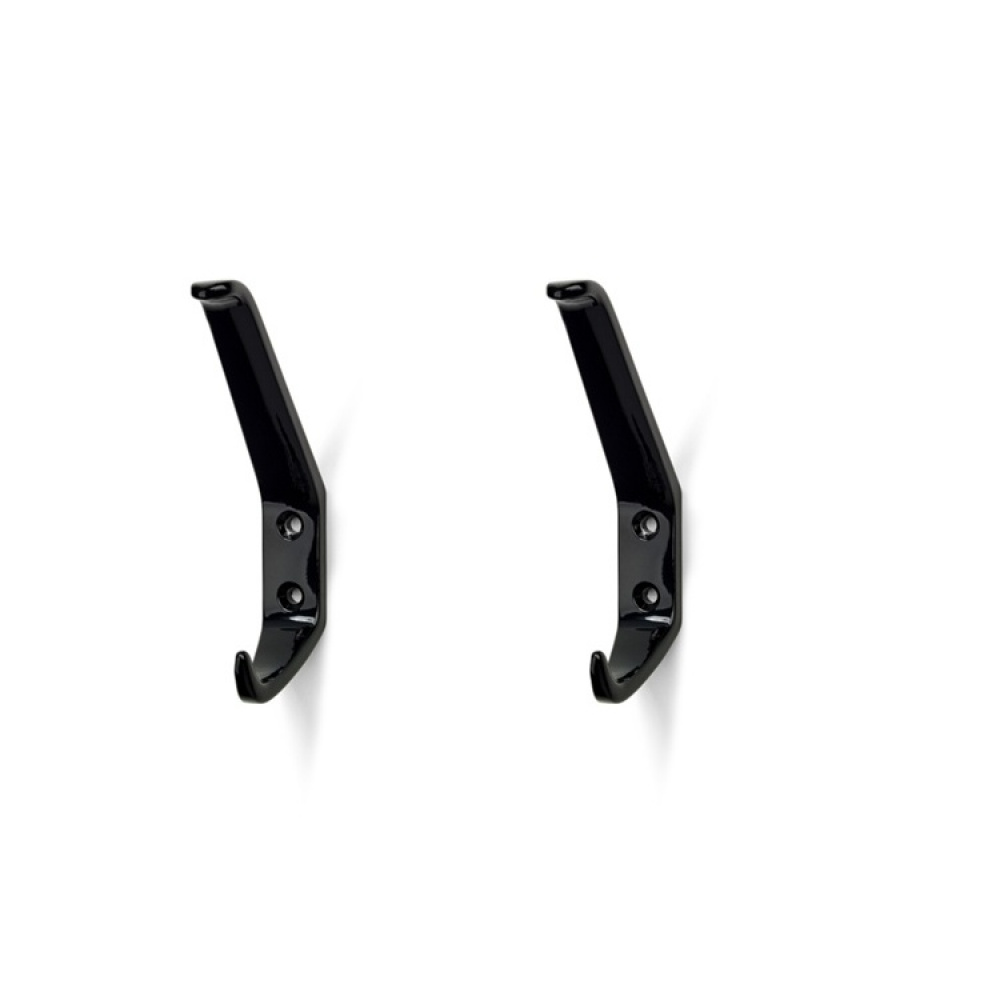 Large hooks, CHILD, set of 2, Habo, 9,6 x H17,5 cm, Black in the group Storage / Hallway storage / Hooks and hangers at SmartaSaker.se (42822)