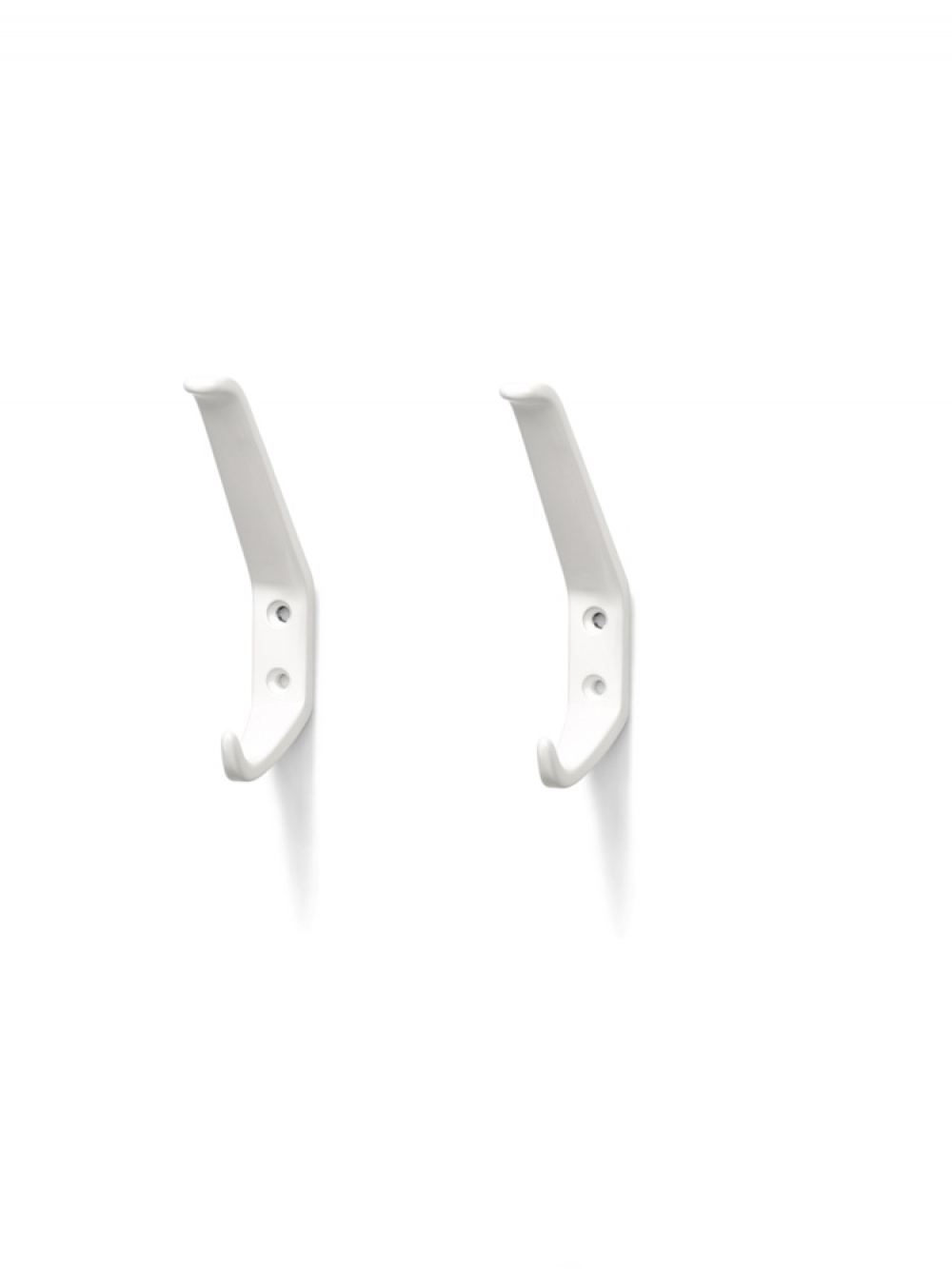 Large hooks, CHILD, set of 2, Habo, 9,6 x H17,5 cm, White in the group Storage / Hallway storage / Hooks and hangers at SmartaSaker.se (42823)