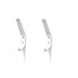 Large hooks, CHILD, set of 2, Habo, 9,6 x H17,5 cm, White Large hooks, CHILD, set of 2, Habo, 9,6 x H17,5 cm, White