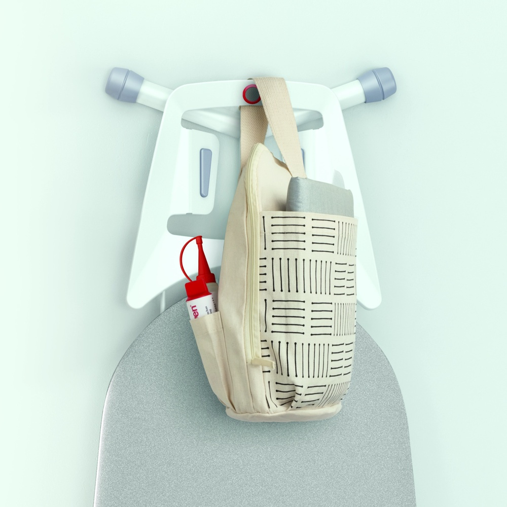 Iron bag kit with accessories, IRONING KIT, Off White in the group Storage / Laundry and care / Ironing accessories at SmartaSaker.se (42838)