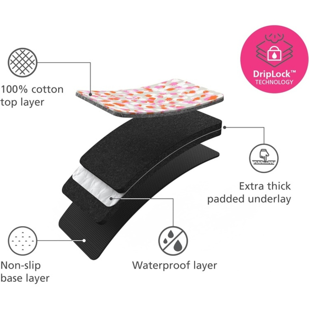 Ironing mat, Extra thick, SWIFT IRONING MAT, Joseph Joseph in the group Storage / Laundry and care / Ironing accessories at SmartaSaker.se (42839)