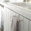 Kitchen Towel Hanger, TOSCA, Yamazaki, Small, White Kitchen Towel Hanger, TOSCA, Yamazaki, Small, White