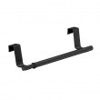 Rail / rack for towel, over cabinet door, LARGE TELESCOPIC RAIL, 36-60 cm, Black Rail / rack for towel, over cabinet door, LARGE TELESCOPIC RAIL, 36-60 cm, Black