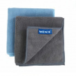 Cleaning cloths in microfiber, Set of 2, MIKROFASER MIKO, 30 x 30 cm, Grey / Blue Cleaning cloths in microfiber, Set of 2, MIKROFASER MIKO, 30 x 30 cm, Grey / Blue