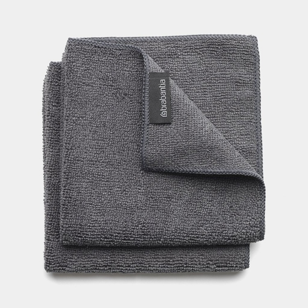 Cleaning cloths in Microfibre, Set of 2, BRABANTIA DISH CLOTHS, 30 x 30 cm in the group Storage / Cleaning and waste sorting / Cloths and brushes at SmartaSaker.se (42853)