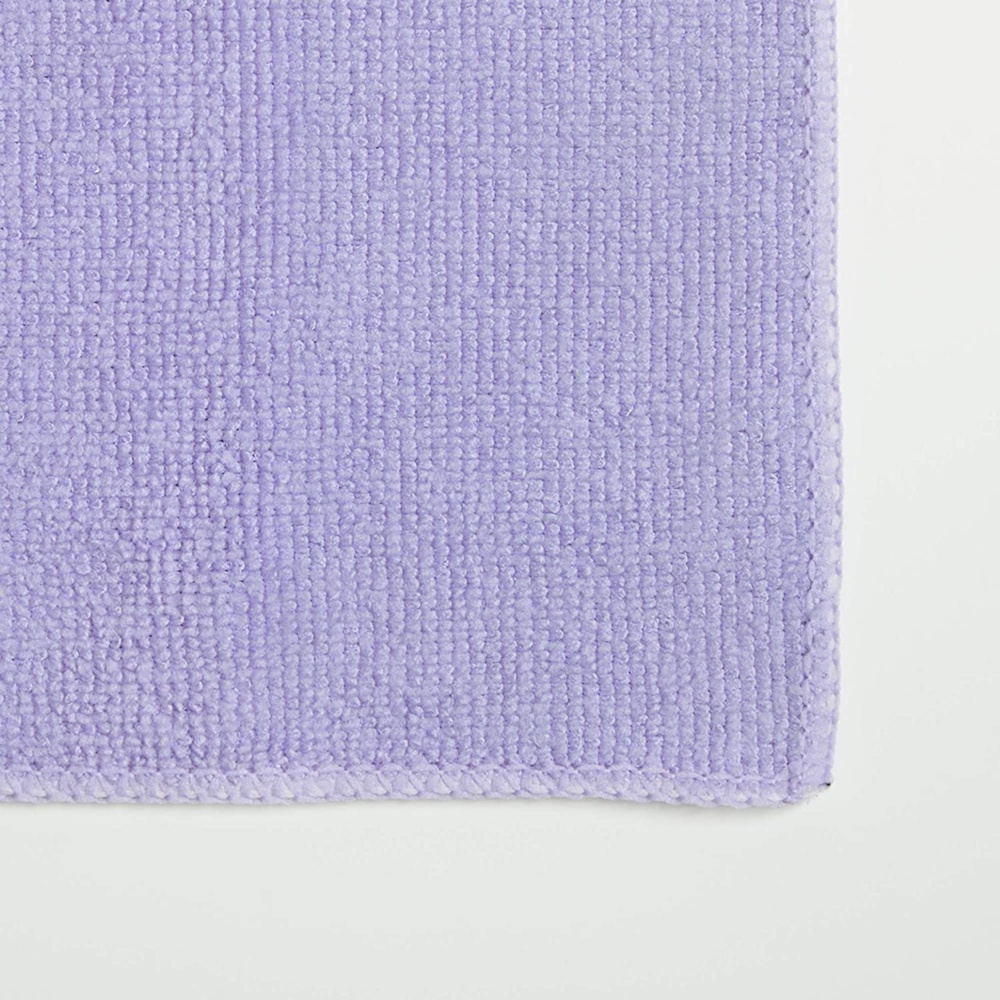 Cleaning cloths in Microfibre, Set of 2, Large, BAYETAS DE MICROFIBA XL , 38 x 36 cm, Yellow / Purple in the group Storage / Cleaning and waste sorting / Cloths and brushes at SmartaSaker.se (42854)