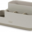 Bathroom Organiser, EASY STORE CADDY ECRU, 25 x 12 x H 11,6 cm, Joseph Joseph, Lifgt Grey Bathroom Organiser, EASY STORE CADDY ECRU, 25 x 12 x H 11,6 cm, Joseph Joseph, Lifgt Grey