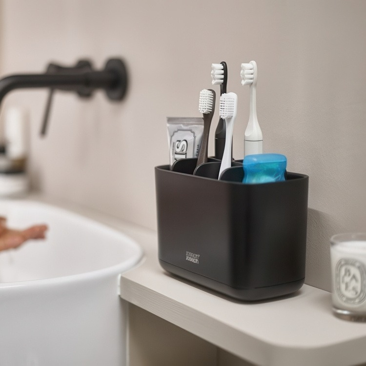Organiser for electric toothbrushes, EASY STORE, 25 x 12 x H 11,6, Joseph Joseph in the group Storage / Bathroom storage at SmartaSaker.se (42863)
