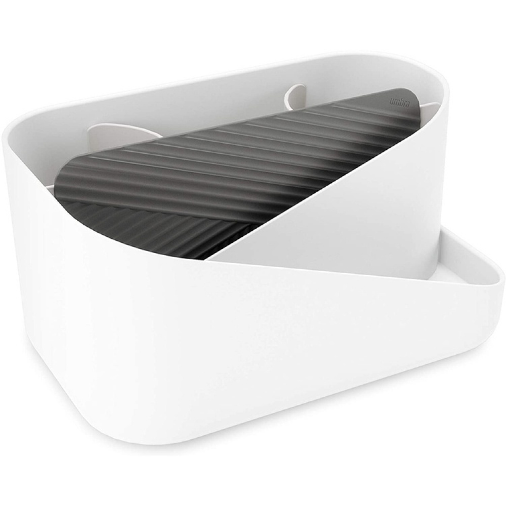 Hair Tool Organiser, UMBRA GLAM , 26,5 x 17 x H 12,5 cm, White / Grey in the group Storage / Bathroom storage at SmartaSaker.se (42870)