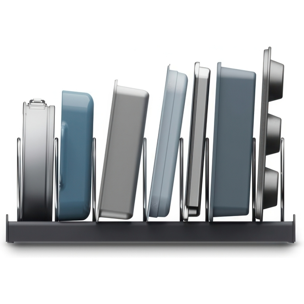 Rack for Trays, BAKWARE ORGANISER, Joseph Joseph, 32,5 x 20,6x H 12,7 cm, Grey/ Silver in the group Storage / Kitchen storage / Kitchen cabinet organizers at SmartaSaker.se (42872)