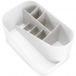 Cosmetic Organiser, UMBRA GLAM MAKE UP, 26,5 x 17 x H 12,5 cm, White / Grey Cosmetic Organiser, UMBRA GLAM MAKE UP, 26,5 x 17 x H 12,5 cm, White / Grey