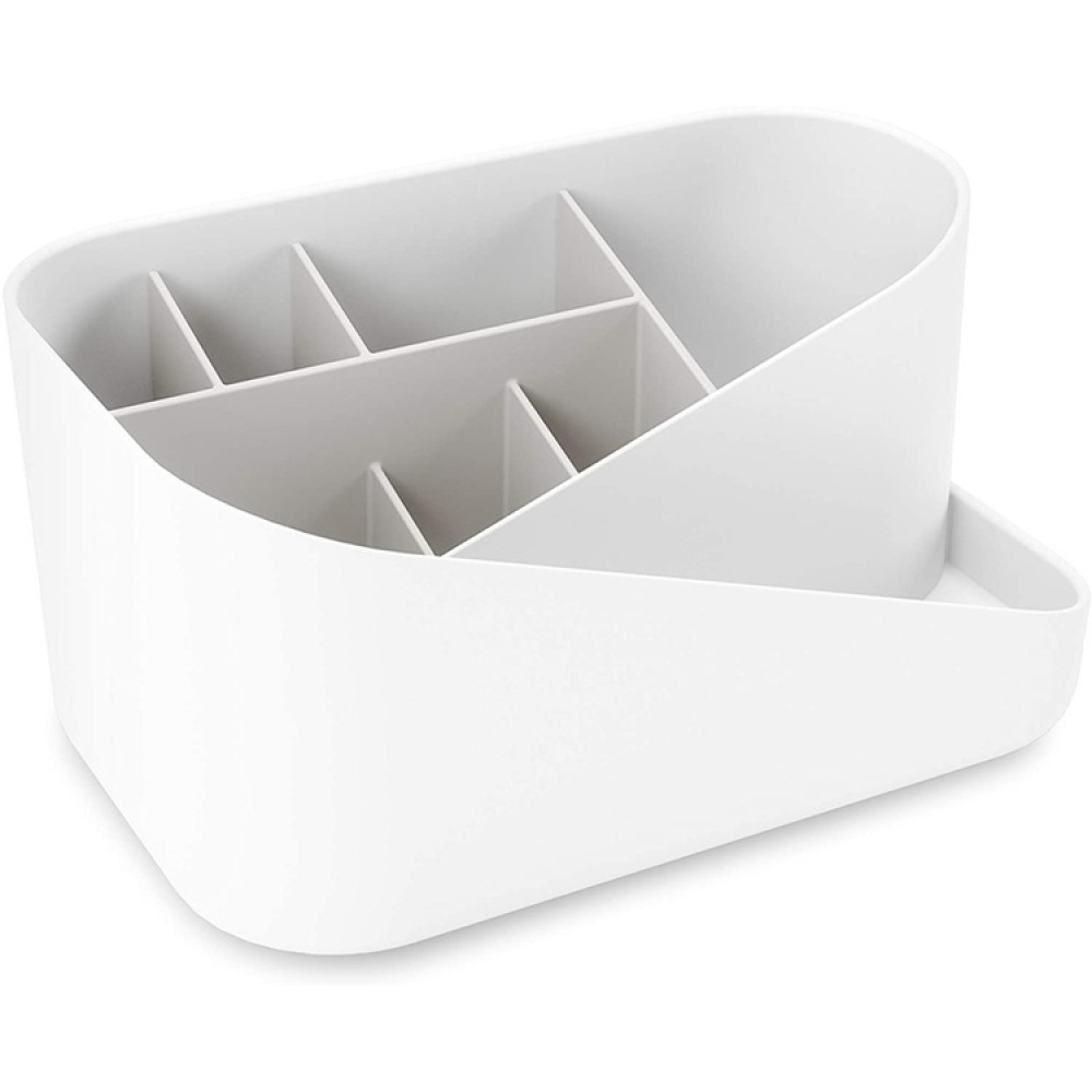 Cosmetic Organiser, UMBRA GLAM MAKE UP, 26,5 x 17 x H 12,5 cm, White / Grey in the group Storage / Bathroom storage / Makeup storage at SmartaSaker.se (42874)
