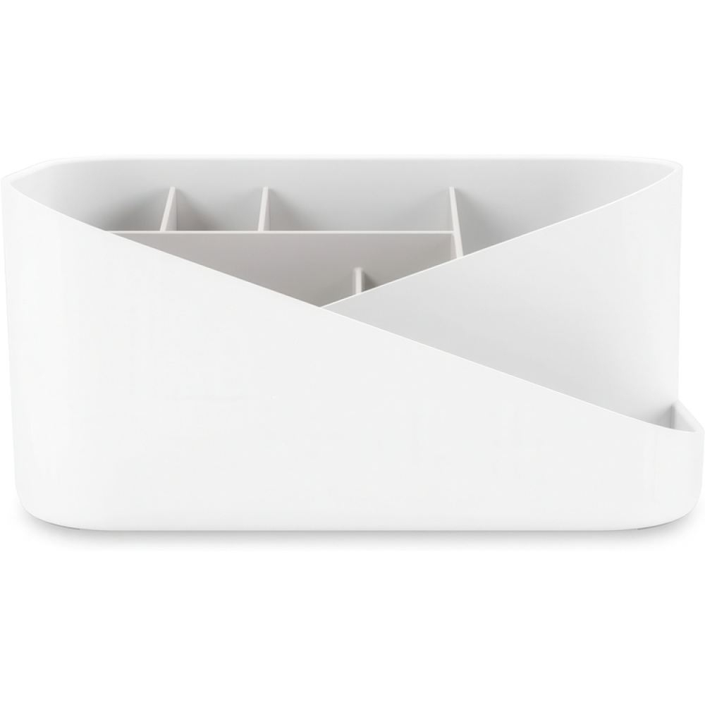 Cosmetic Organiser, UMBRA GLAM MAKE UP, 26,5 x 17 x H 12,5 cm, White / Grey in the group Storage / Bathroom storage / Makeup storage at SmartaSaker.se (42874)