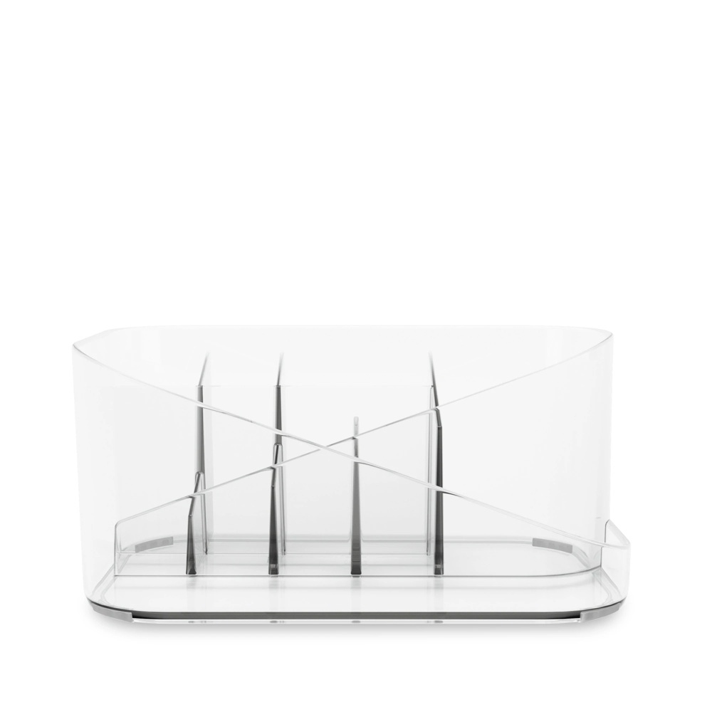 Cosmetic Organiser, UMBRA GLAM MAKE UP, 26,5 x 17 x H12,5 cm, Clear in the group Storage / Bathroom storage / Makeup storage at SmartaSaker.se (42875)