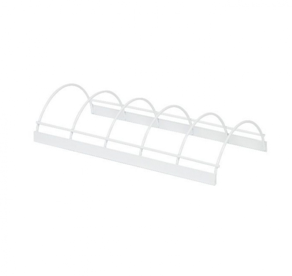 Pan & Lid Organizer, 5 Slots, KITCHEN RACK, 30 x 14 x H 6,7 cm, White in the group Storage / Kitchen storage / Kitchen cabinet organizers at SmartaSaker.se (42877)