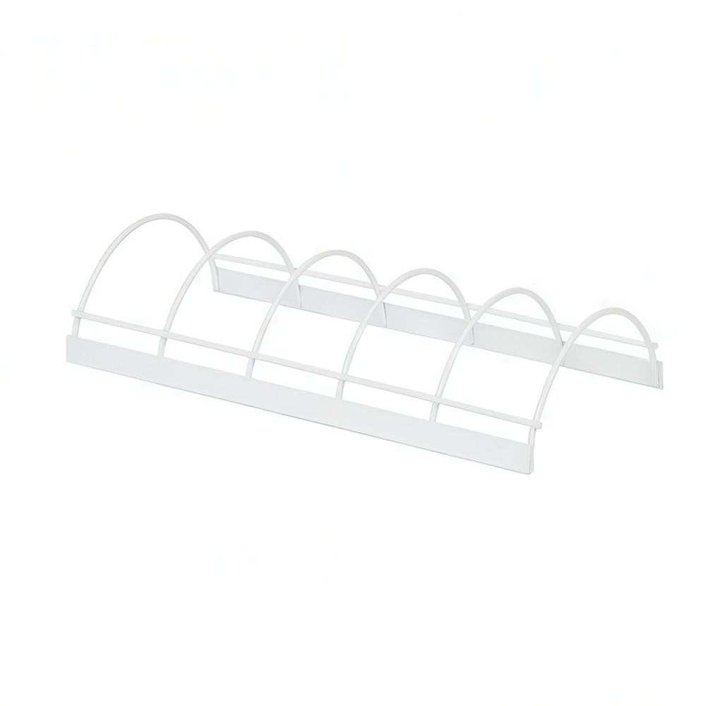 Pan & Lid Organizer, 5 Slots, KITCHEN RACK, 30 x 14 x H 6,7 cm, White in the group Storage at SmartaSaker.se (42877)