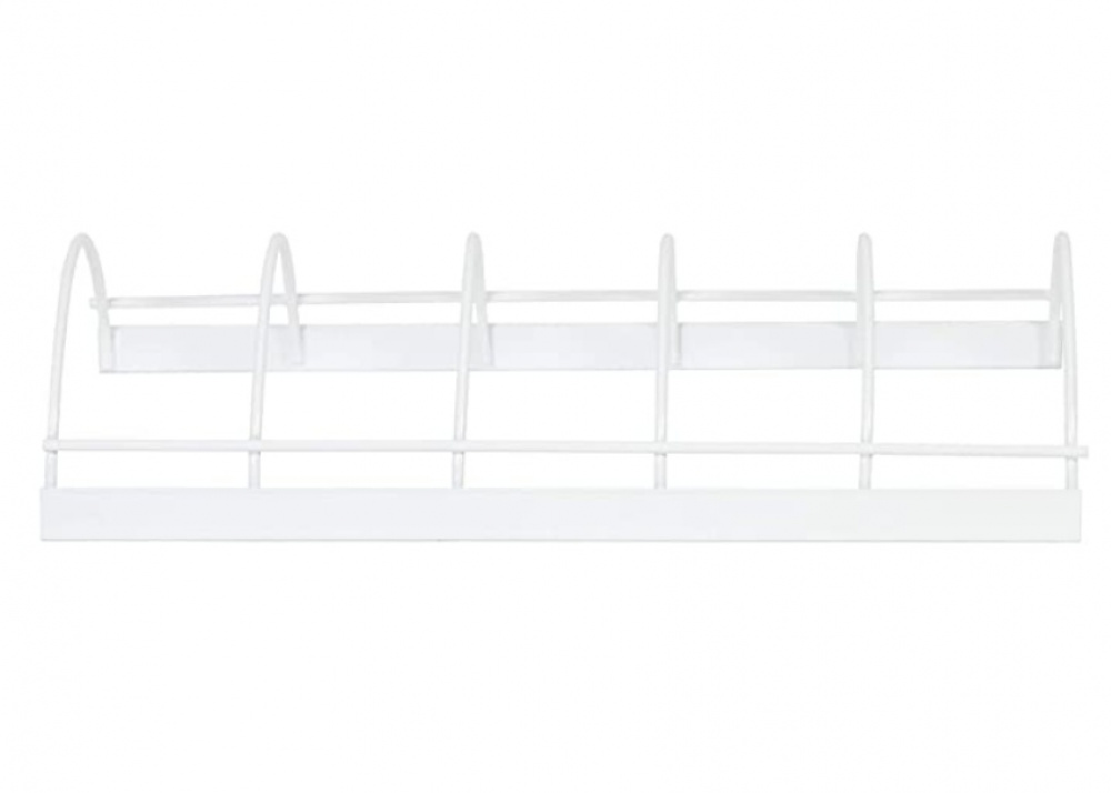 Pan & Lid Organizer, 5 Slots, KITCHEN RACK, 30 x 14 x H 6,7 cm, White in the group Storage / Kitchen storage / Kitchen cabinet organizers at SmartaSaker.se (42877)