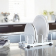 Plate Organiser, TOWER DISH STAND, 22 x 11 x H 7 cm, Yamazaki