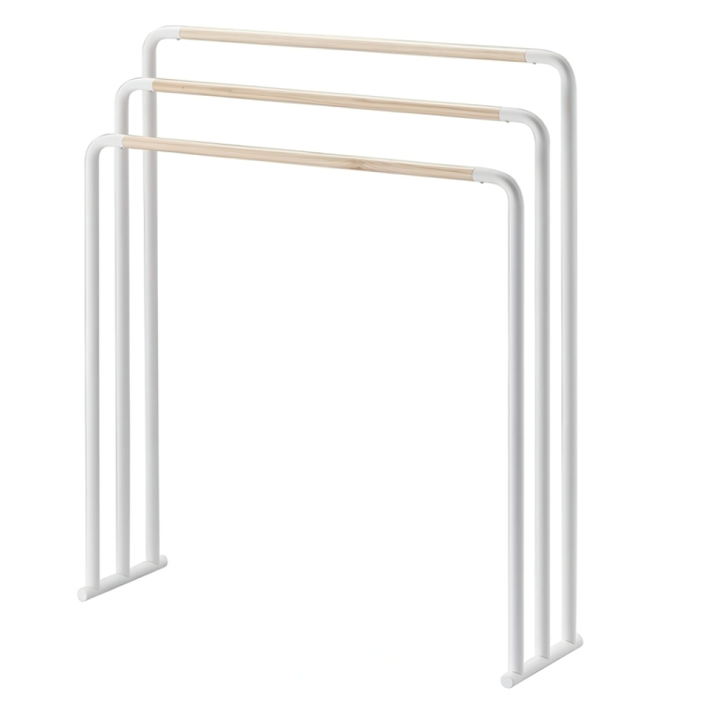 Rack with 3 bars, YAMAZAKI TOWEL HANGER, 19 x 70 x H 83 cm in the group Storage / Bathroom storage at SmartaSaker.se (42885)