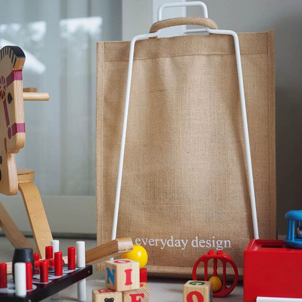 Bagholder for recycling, HELSINKI, 32 x 25 x H 55 cm in the group Storage / Cleaning and waste sorting / Waste sorting at SmartaSaker.se (42886)